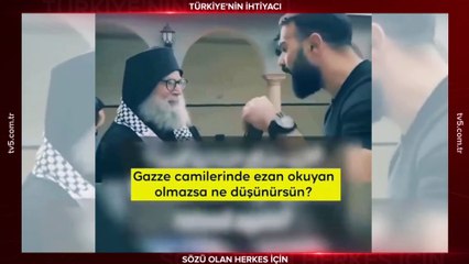 Papaz: Gazze’de bir tek müezzin kalmadığında ben Müslüman kardeşlerim için ezan okuyacağım