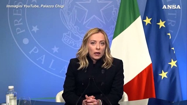 Meloni: L'antisemitismo e' un cancro che si deve sconfiggere