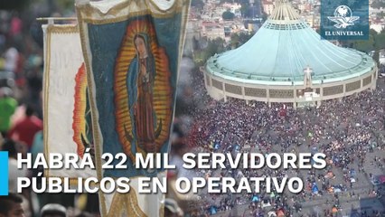 Estiman que 11 millones de peregrinos visiten la Basílica de Guadalupe este 2023