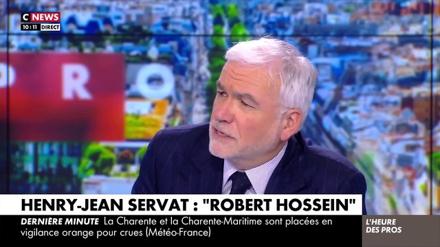 Pascal Praud obligé d'intervenir lors d'un clash dans L'heure des pros sur CNEWS.