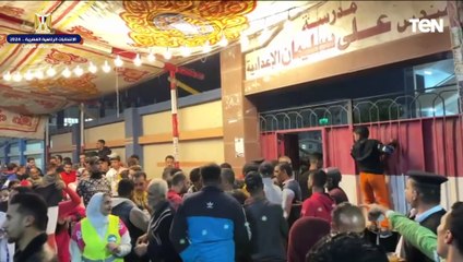 ازدحام أمام اللجان الانتخابية ببورسعيد