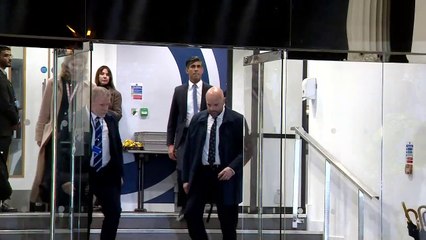 Rishi Sunak leaves Covid Inquiry after giving evidence