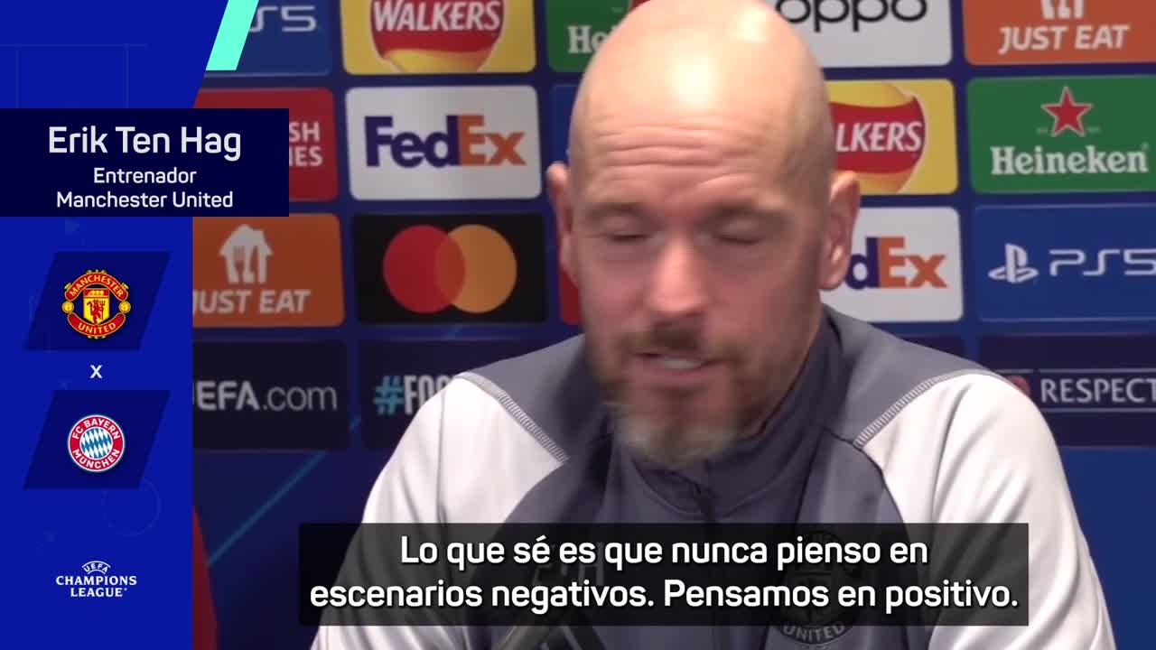 Ten Hag: "Queremos seguir en Europa y sabemos qué tenemos que hacer"