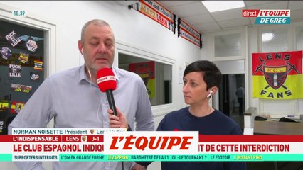 Les supporters lensois soutiennent les Fans sévillans - Foot - C1 - Lens-FC Séville