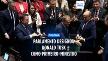 Tusk nomeado primeiro-ministro da Polónia após governo de Morawiecki ser rejeitado