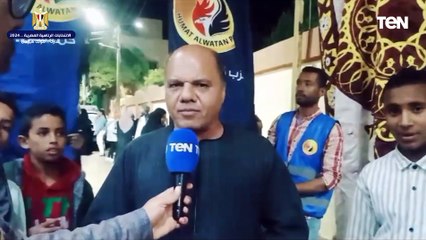 استمرار توافد المواطنين على لجان قرية البعيرات بالأقصر خلال الفترة المسائية