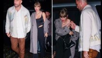 Taylor Swift Hold Hand of Boyfriend Travis Kelce after the Game is over!!!