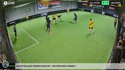 Faute de Alex Sandro Santos - LES COPAINS D'ABORD 1
