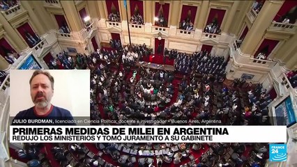 Julio Burdman: 'Los ajustes de Milei impactará directamente a la Administración pública nacional'