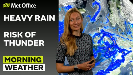 Met Office Morning Weather Forecast 12/12/23 – Heavy Rain and Showers for many