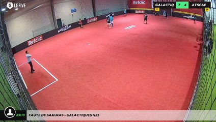 Faute de Sam Mas - Galactiques H23