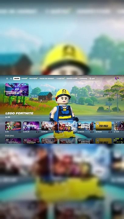 Comment avoir le skin LEGO sur fortnite #fortnite #lego #short