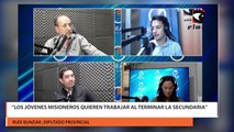 “Los jóvenes Misioneros quieren trabajar al terminar la secundaria”