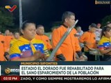 Bolívar | Autoridades regionales rehabilitan estadio El Dorado en el municipio Sifontes