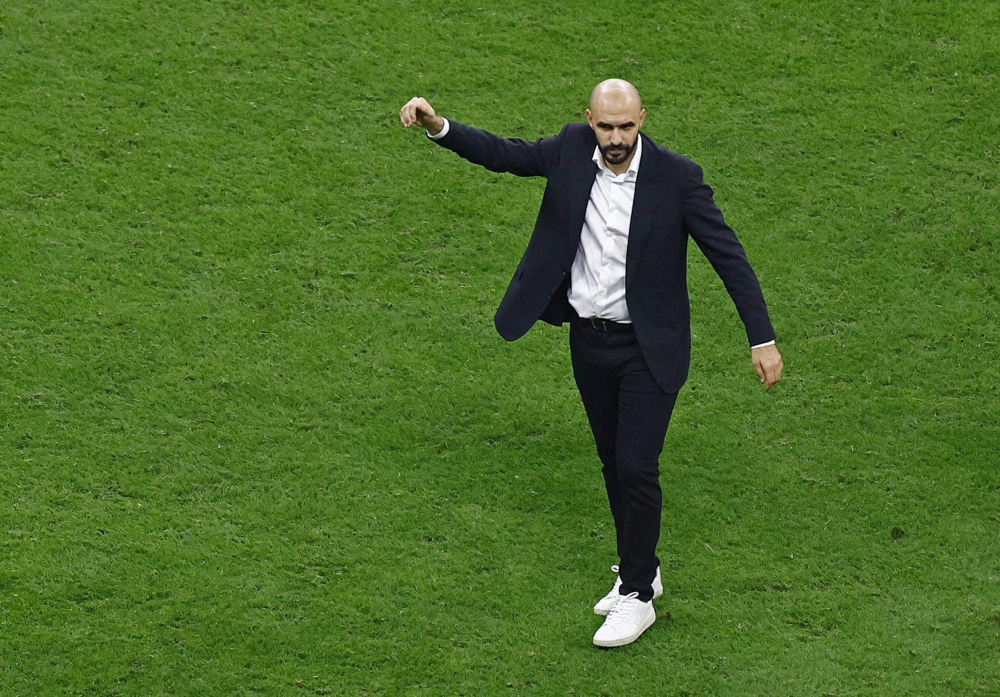 المغربي وليد الركراكي أفضل مدرب للرجال في إفريقيا