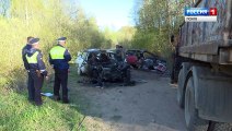 Aleksey Lyadukhin's Fatal Crash @ Rally Pushkinskie Gory 2017 (Aftermath)