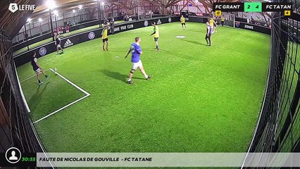 Faute de Nicolas DE GOUVILLE  - FC TATANE