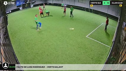 Faute de luigi rodriguez  - VERTS GALANT