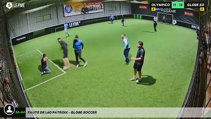 Faute de Léo Patroix - GLOBE SOCCER