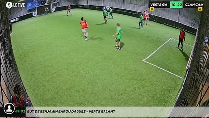 But de Benjamin Barou Dagues - VERTS GALANT