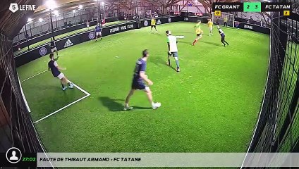 Faute de Thibaut ARMAND - FC TATANE