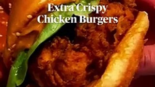 Extra Crispy Chicken Burgers DIY