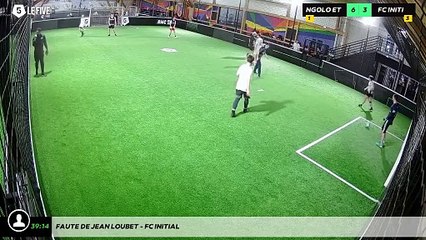 Faute de Jean LOUBET - FC INITIAL