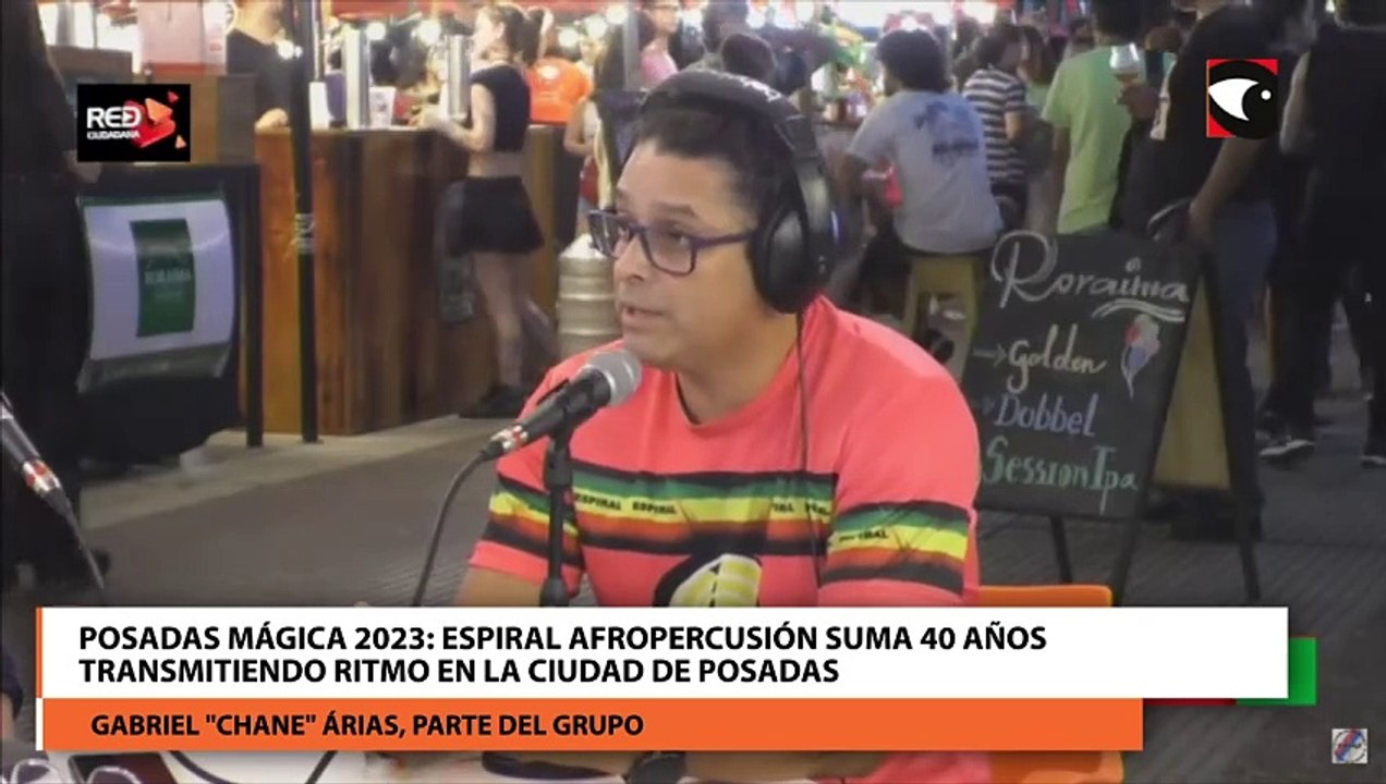 Posadas Mágica 2023: Espiral Afropercusión suma 40 años transmitiendo ritmo en la ciudad de Posadas