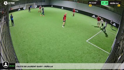 Faute de Laurent Gary - PEÑA 64