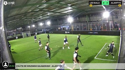 Faute de Houssem Gaamoussi - ALANTYS