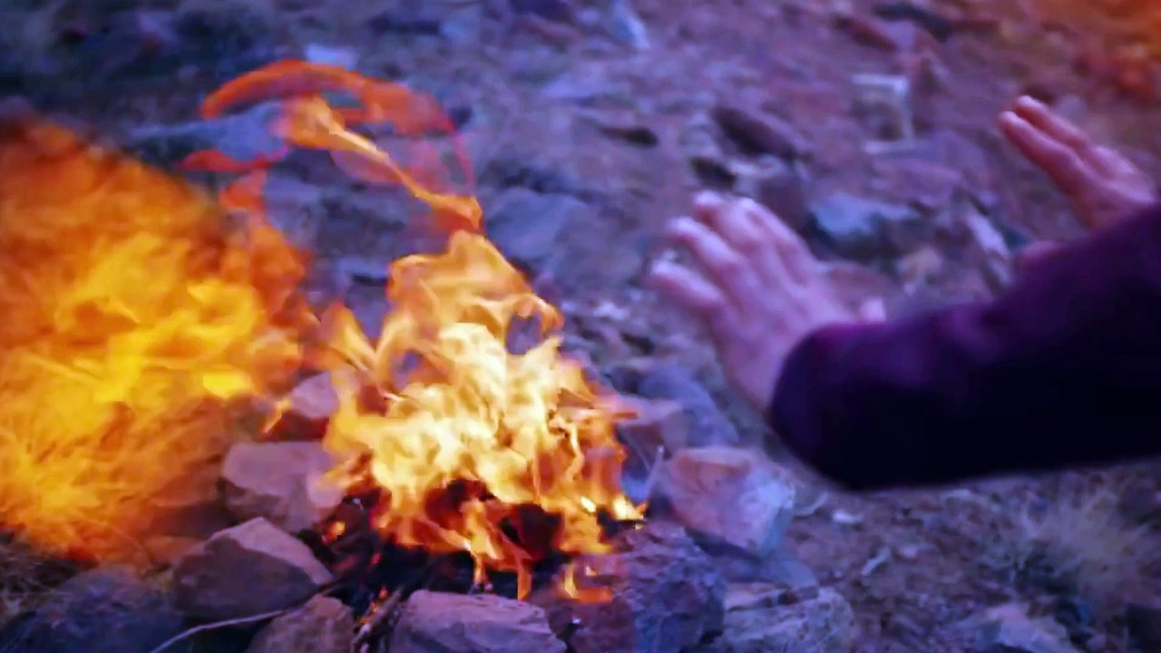 Magical views of a sunset in the Atlas Mountains