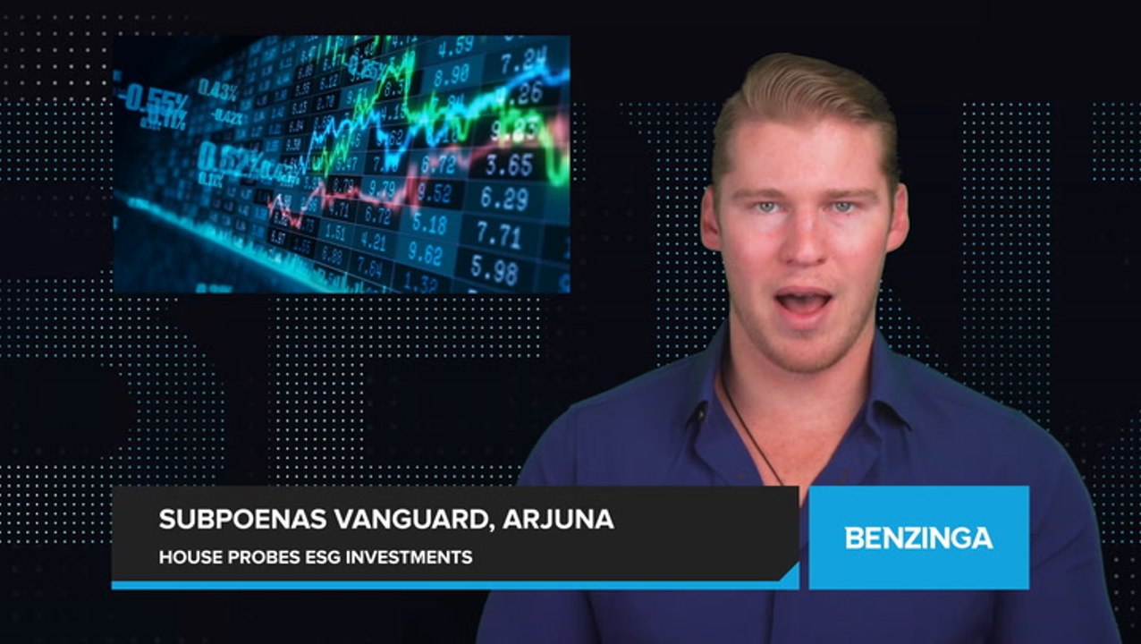 House Panel Subpoenas Vanguard and Arjuna Capital in ESG Investigation