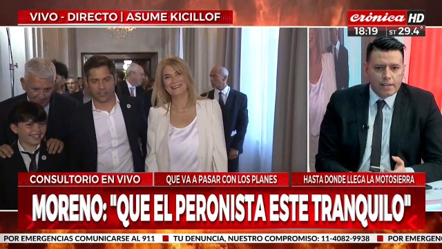 Axel Kicillof asume su segundo mandato en la provincia de Buenos Aires