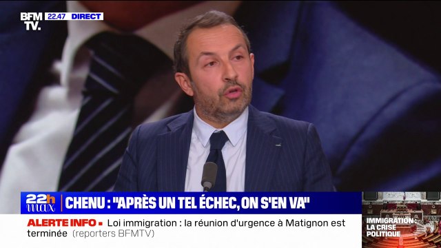 Rejet de la loi immigration: Ce serait une erreur du gouvernement que d'essayer d'imposer ce texte , pour Sébastien Chenu (RN)