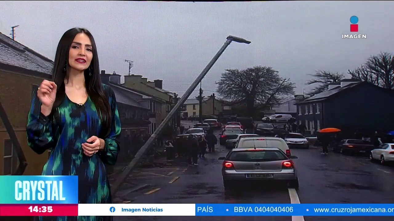Tornado afecta a Leitrim, Irlanda