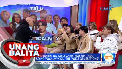 SB19 Stell, itinuturing na early Christmas gift ang pagkapanalo ng Vocalmyx sa "The Voice Generations" | UB