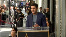 Zac Efron Speech at his Hollywood Walk of Fame Star Ceremony