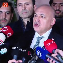 Mehmet Büyükekşi: "Ligler süresiz olarak ertelendi"