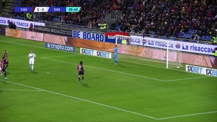 Özet | Cagliari - Sassuolo: 2-1 | 15. Hafta - Serie A 2023-24 Sezonu