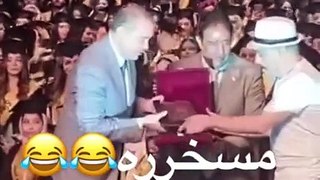 لحظه تكريم عمرو عبد الجليل