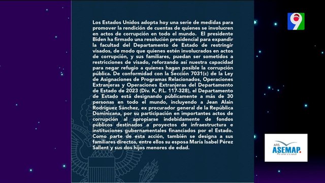 En La Diana: “Sanción emitida por EE.UU. al exprocurador Jean Alain” | ENM