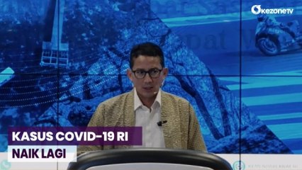 Download Video: Covid-19 RI Melonjak, Begini Respons Menparekraf Sandiaga Uno