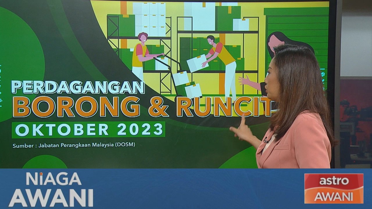 Niaga AWANI: Data & statistik: Jualan Perdagangan Borong & Runcit meningkat 6.5%