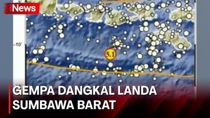 Sumbawa Barat Diguncang Gempa Dangkal Magnitudo 5,1 g