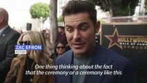 US actor Zac Efron gets Hollywood Walk of Fame star