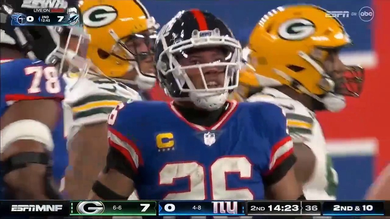 New York Giants vs. Green Bay Packers Full Highlights 2nd QTR _ NFL Week 14_ 2023