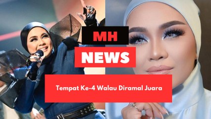 Tempat Ke-4 Walau Diramal Juara, Liza Hanim Sebak Tengok Sokongan Peminat
