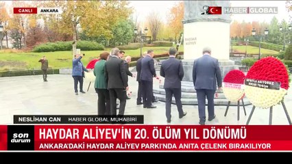 Haydar Aliyev 20. ölüm yıl dönümünde anılıyor