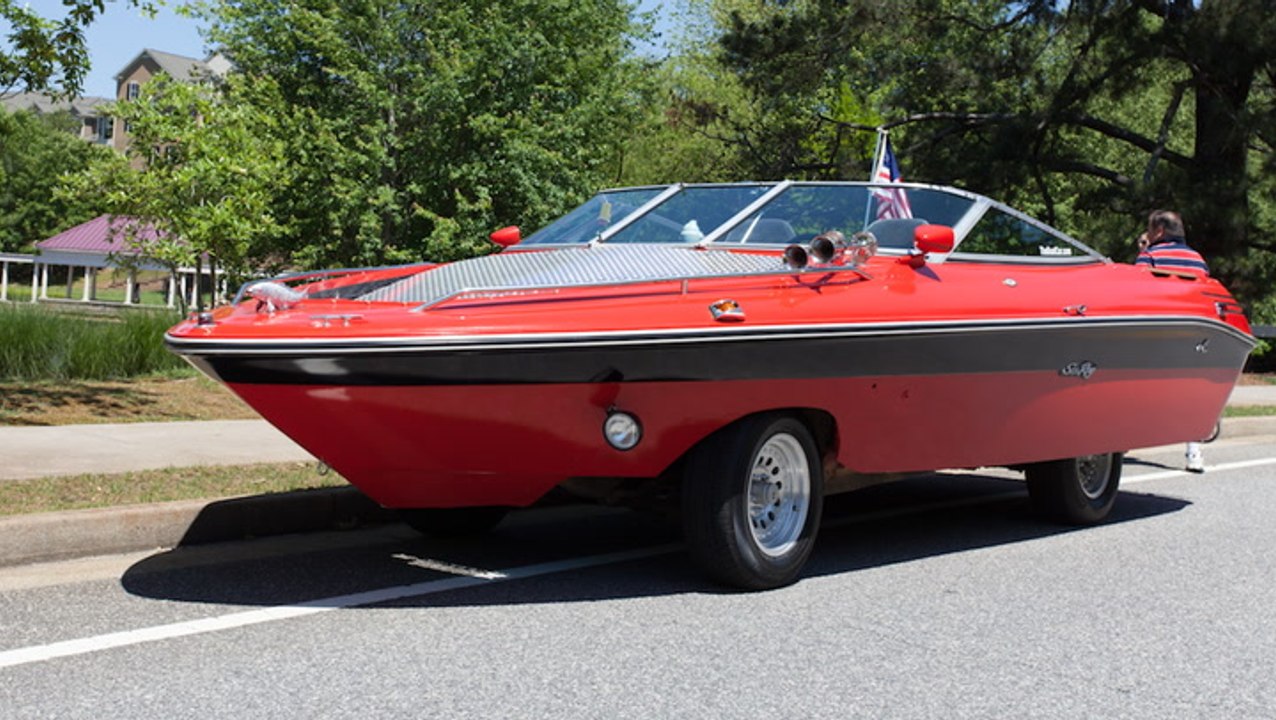 Making Waves: The Ultimate Street Worthy Boat Car | Ridiculous Rides