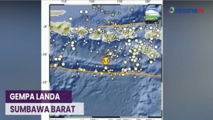 Gempa Dangkal Magnitudo 5,1 Guncang Sumbawa Barat